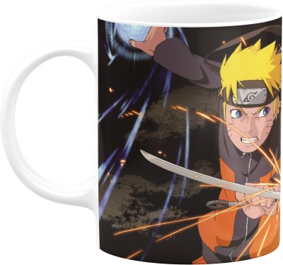 Flair Print ‘Naruto – Sasuke Anime Art’ ETI618 Printed on Ceramic White Coffee (White) Ceramic Coffee Mug(330 ml)