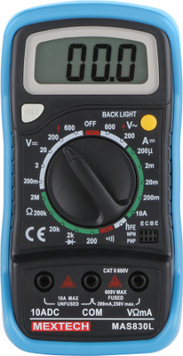 Mextech MAS830L Digital Multimeter(2000 Counts)