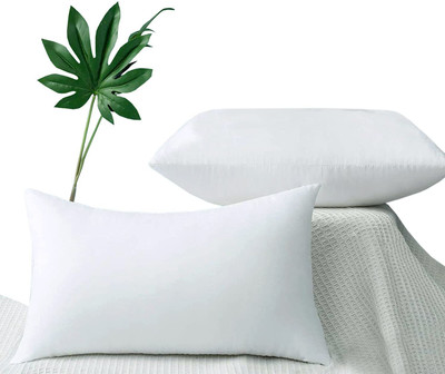 Navi collection Microfibre Abstract Sleeping Pillow Pack of 2(White)