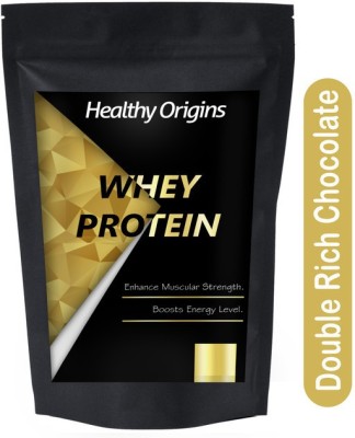 Healthy Origins Whey Protein Concentrate Premium(Ho1398) Whey Protein(5000 g, Double Rich Chocolate)