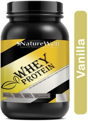 Naturewell Whey Protein Isolate Premium(AS2745) Whey Protein(3500 g, Vanilla)