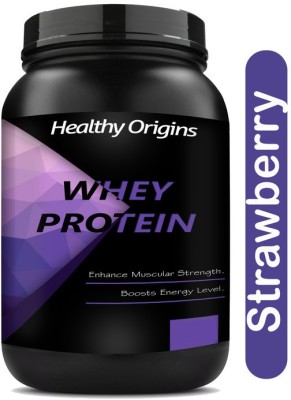 Healthy Origins Whey Protein Isolate Advanced(Ho838) Whey Protein(1500 g, Strawberry)