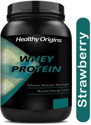 Healthy Origins Protein Plus Body Building Whey Protein Powder Advanced(Ho839) Whey Protein(1500 g, Strawberry)