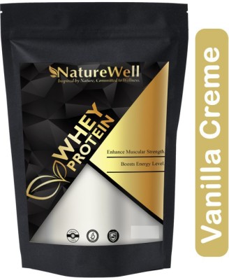Naturewell Pure Series Whey Protein Concentrate| Raw Whey from USA Premium(AS3003) Whey Protein(5000 g, Vanilla Creme)