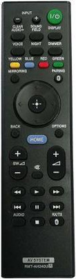 Nij RM T-AH 240 U AV System Sound Bar Remote Control ( Chake Image With Old Remote ) SONY Remote Controller(Black)