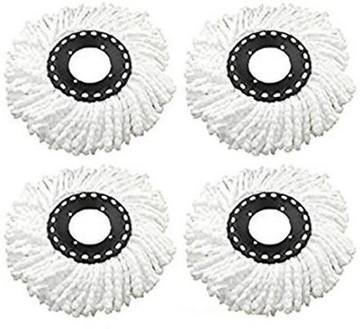 JUNGLI STORE Mop Head Refill Refill(White)