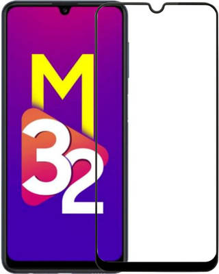welldesign Edge To Edge Tempered Glass for Samsung Galaxy M32(Pack of 1)