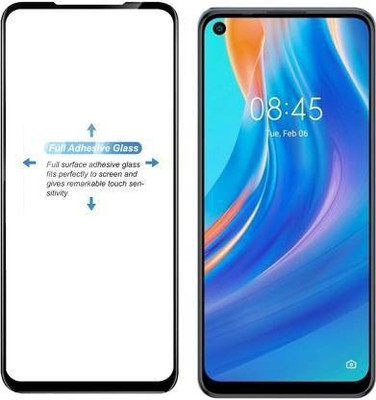 kentop Edge To Edge Tempered Glass for TECNO SPARK 7 PRO(Pack of 1)