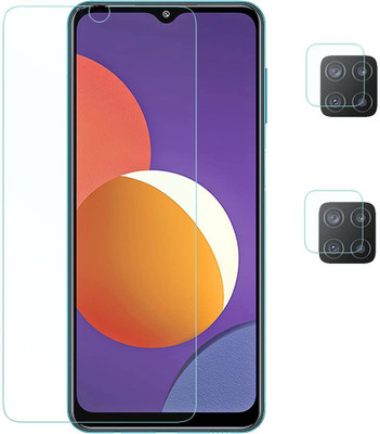 ZORAM Impossible Screen Guard for Flexible, 9H Impossible Tempered Glass Screen Guard With Back Camera Glass Guard for Samsung Galaxy M12 (Combo)(Pack of 1)