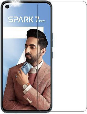 kentop Tempered Glass Guard for TECNO SPARK 7 PRO(Pack of 1)