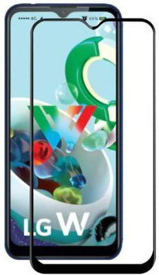 LILLIPUT Edge To Edge Tempered Glass for LG W31, LG W31 Plus(Pack of 1)