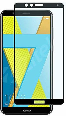 VISHZONE Edge To Edge Tempered Glass for Honor 7X(Pack of 1)