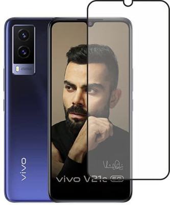 Express Buy Edge To Edge Tempered Glass for Vivo V21e 5G(Pack of 1)