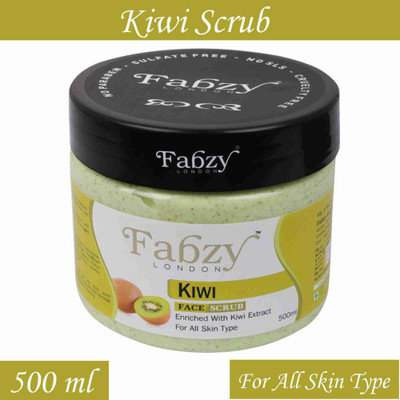 fabzy London Kiwi Scrub - 500 ml Scrub(500 ml)