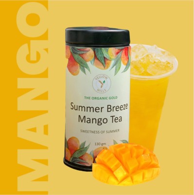 YELLOWHILLS Summer Breeze Mango Tea Mango Iced Tea Tin(130 g)