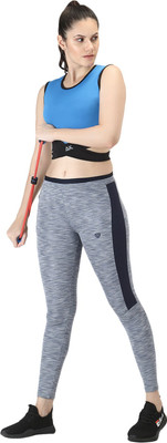 SMARTOTS Self Design Women Blue Tights