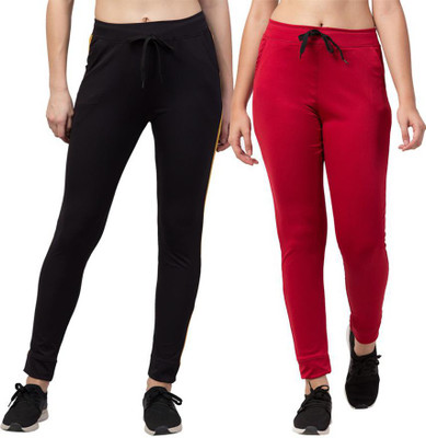 Bluecon Solid Women Multicolor Track Pants