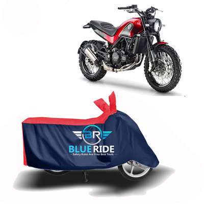BLOERIDE Two Wheeler Cover for Benelli(Leoncino, Red, Blue)