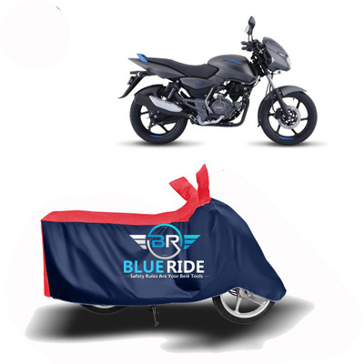 BLOERIDE Two Wheeler Cover for Bajaj(Pulsar 125 Neon, Red, Blue)