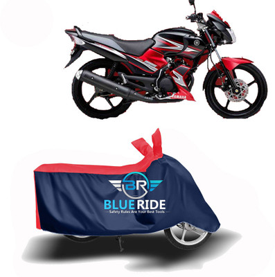 BLORIDE Two Wheeler Cover for Yamaha(Gladiator, Red, Blue)