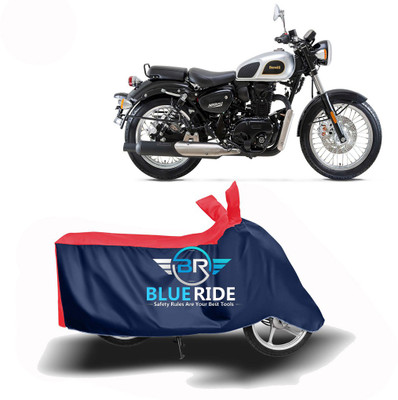 BLOERIDE Two Wheeler Cover for Benelli(Imperiale 400, Red, Blue)