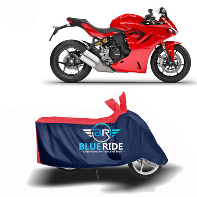 BLOERIDE Two Wheeler Cover for Ducati(SuperSport, Red, Blue)