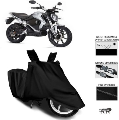 Mdstar Waterproof Two Wheeler Cover for Revolt(RV 300, Black)