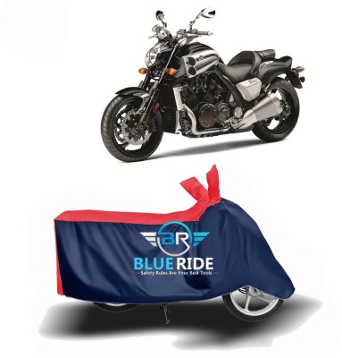 BLUERIDE Two Wheeler Cover for Yamaha(VMAX, Red, Blue)