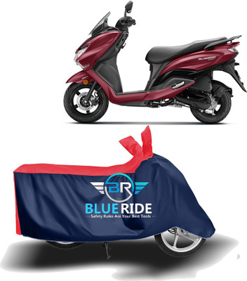 BLOERIDE Two Wheeler Cover for Suzuki(Burgman Street, Red, Blue)