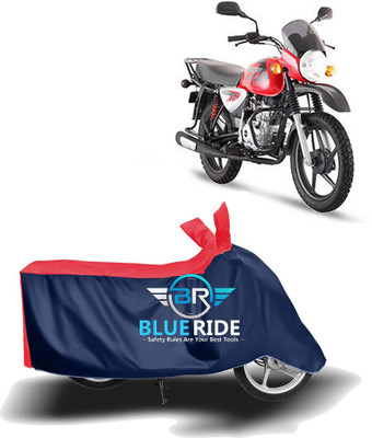 BLOERIDE Two Wheeler Cover for Bajaj(Boxer, Red, Blue)