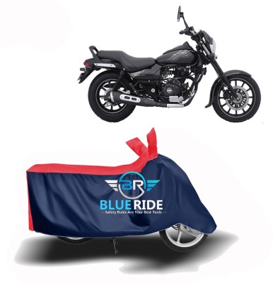 BLORIDE Two Wheeler Cover for Bajaj(Avenger Street 160, Red, Blue)