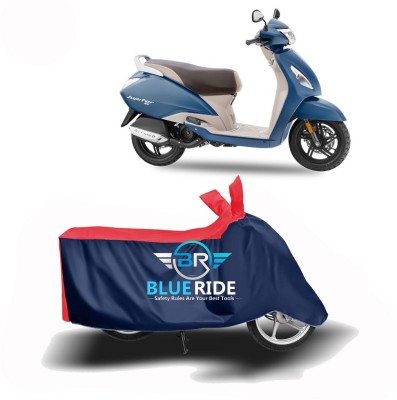 AutoRash Two Wheeler Cover for TVS(Jupiter, Red, Blue)