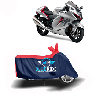 THE REAL ARV Waterproof Two Wheeler Cover for Suzuki(Hayabusa, Red, Blue)