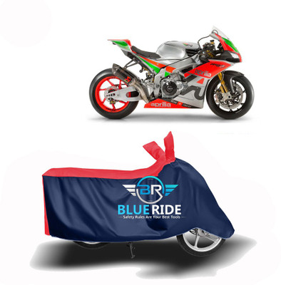 BLOERIDE Two Wheeler Cover for Aprilia(RSV4, Red, Blue)