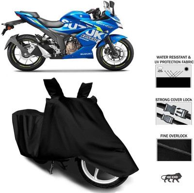 APNEK Waterproof Two Wheeler Cover for Suzuki(Gixxer SF 250, Black)