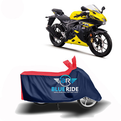 BLORIDE Two Wheeler Cover for Suzuki(GSX R150, Red, Blue)
