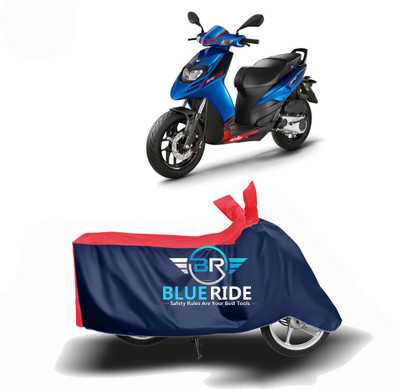 BLOERIDE Two Wheeler Cover for Aprilia(SR 125, Red, Blue)