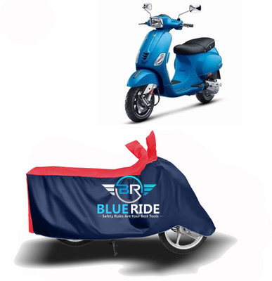BLOERIDE Two Wheeler Cover for Vespa(Vespa SXL, Red, Blue)