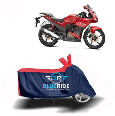 BLOERIDE Two Wheeler Cover for Hero(Karizma ZMR, Red, Blue)