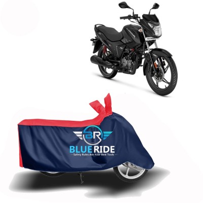 AutoRash Two Wheeler Cover for Hero(Glamour, Red, Blue)