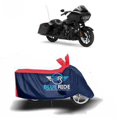 BLORIDE Two Wheeler Cover for Harley Davidson(Road Glide Special, Red, Blue)
