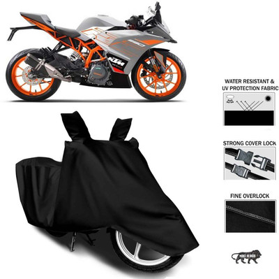 APNEK Waterproof Two Wheeler Cover for KTM(RC 390, Black)