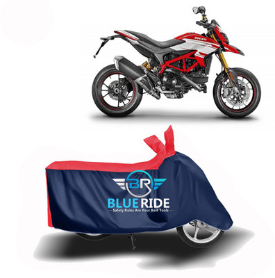 BLOERIDE Two Wheeler Cover for Ducati(Hypermotard, Red, Blue)