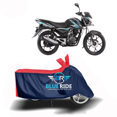 BLORIDE Two Wheeler Cover for Bajaj(Discover, Red, Blue)