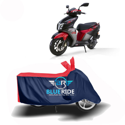 BLOERIDE Two Wheeler Cover for TVS(NTORQ, Red, Blue)
