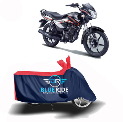BLOERIDE Two Wheeler Cover for TVS(Phoenix 125, Red, Blue)