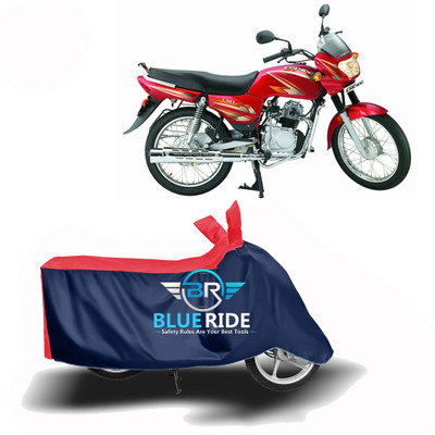 BLOERIDE Two Wheeler Cover for LML(CRD, Red, Blue)