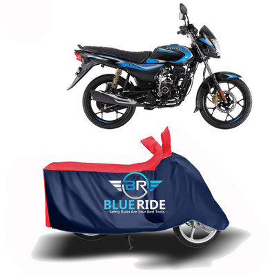BLORIDE Two Wheeler Cover for Bajaj(Platina 110, Red, Blue)