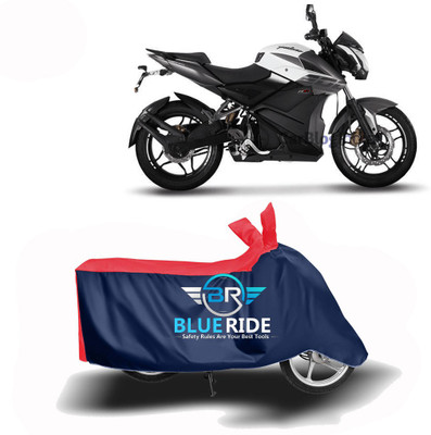 BLORIDE Two Wheeler Cover for Bajaj(Electric, Red, Blue)