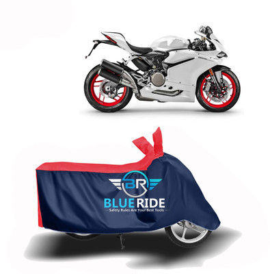 BLOERIDE Two Wheeler Cover for Ducati(899 Panigale, Red, Blue)
